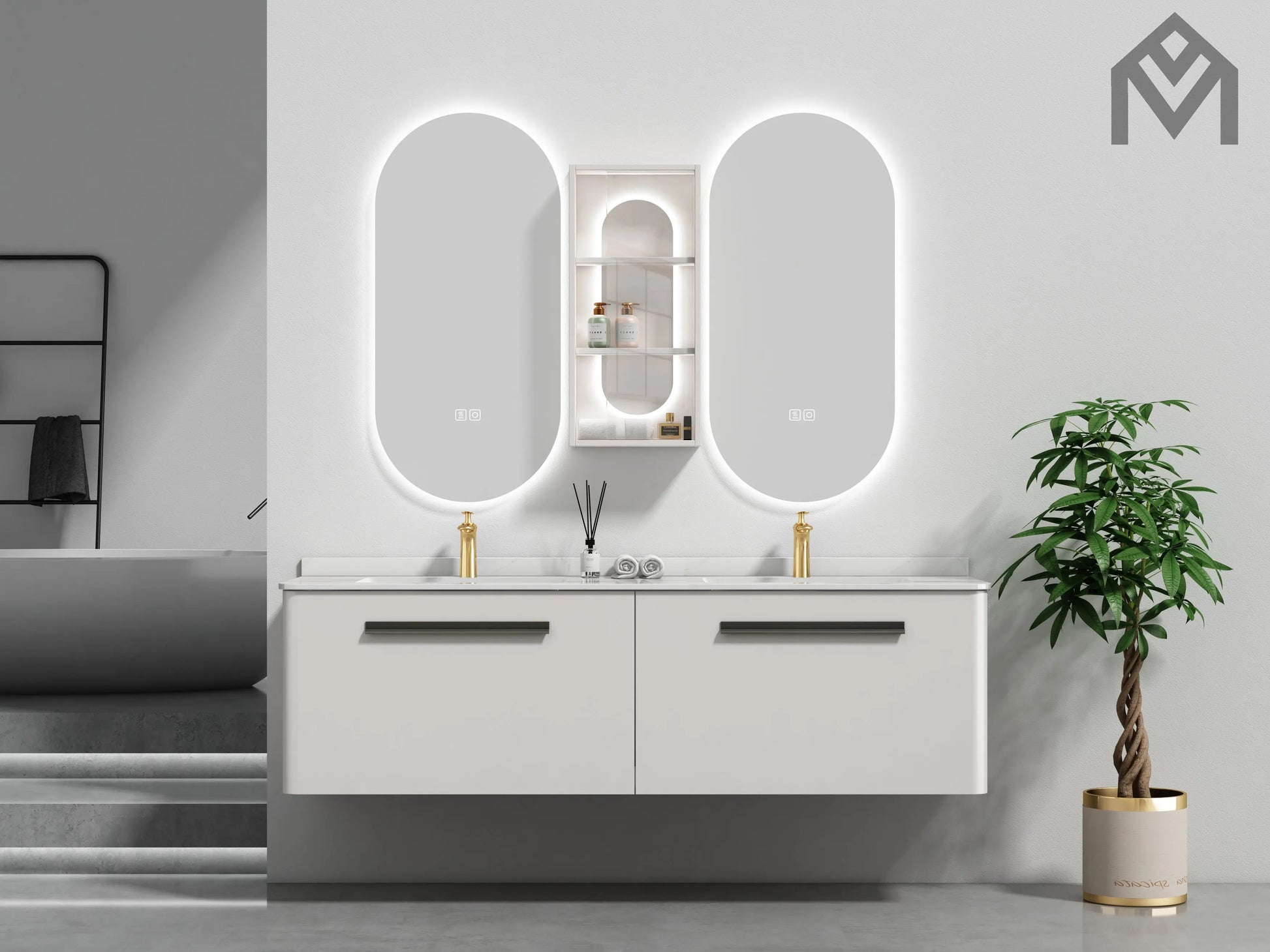 Bathroom Cabinet Allmivida