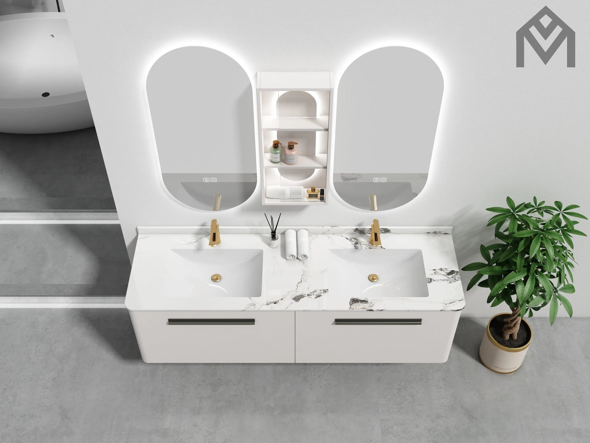 Bathroom Cabinet Allmivida