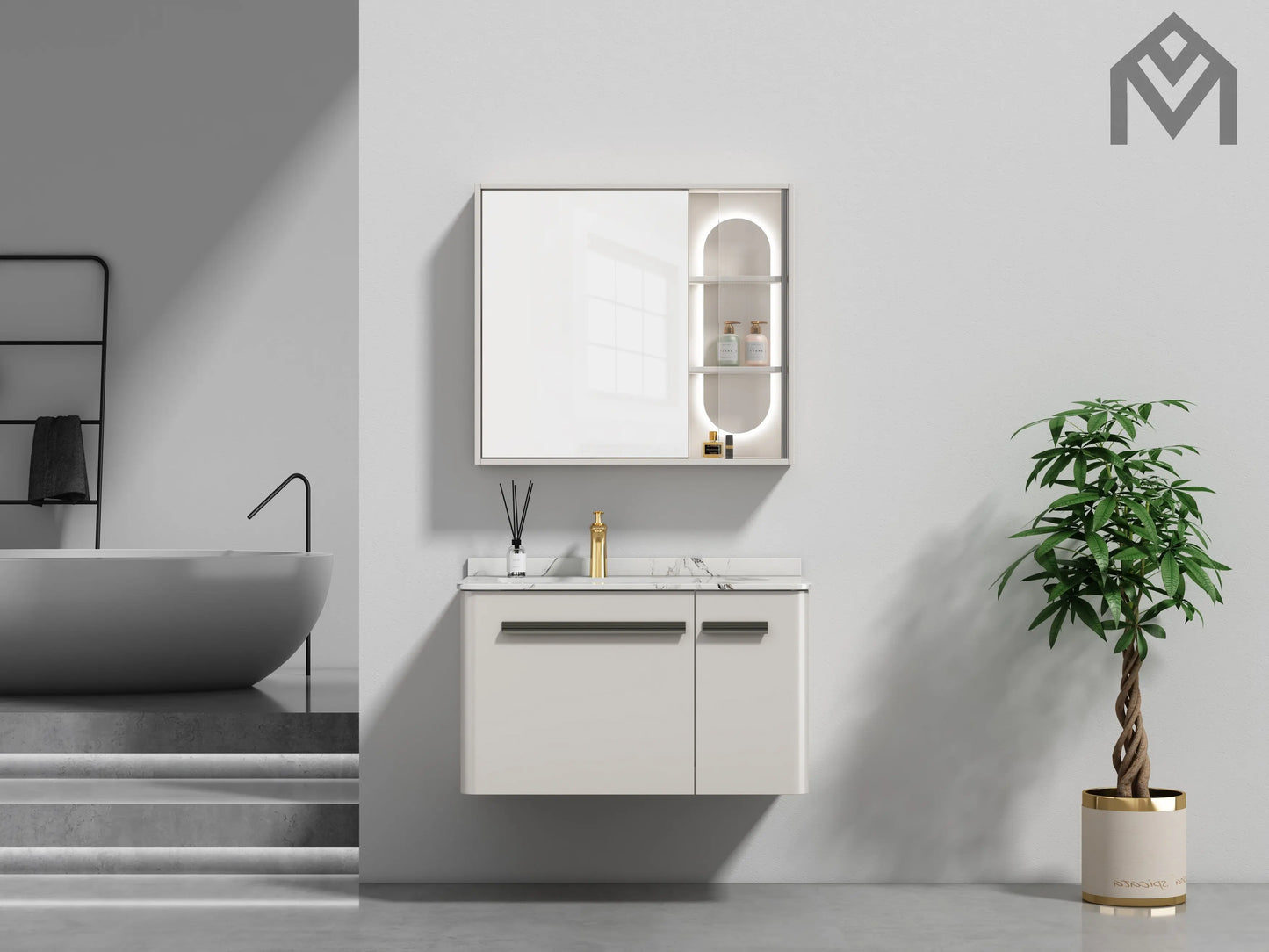 Bathroom Cabinet Allmivida