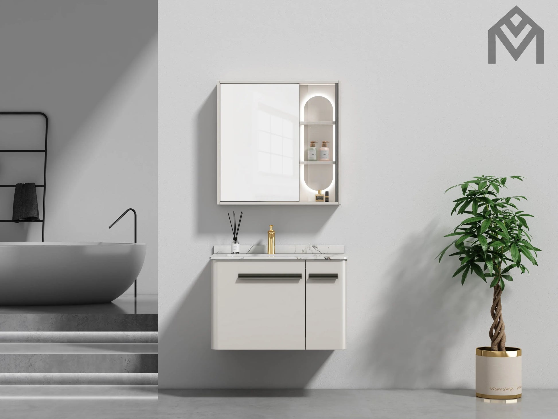 Bathroom Cabinet Allmivida